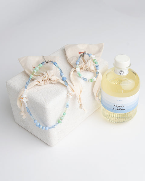 Braccialetto Unisex - Collanine Colorate x Acqua del Conero